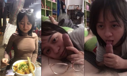 Em thèm quá vứt cả kính sang một bên để bú cu cho anh